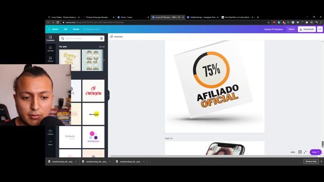 Cómo crear un MOCK UP con HERRAMIENTRAS GRATIS (Con CANVA y SMART MOCK UPS) ? смотреть онлайн