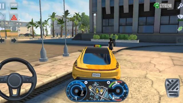 Porsche TayCan Turbo | Taxi Sim 2022 Evolution Miami City Android Gameplay Driving Car смотреть онлайн
