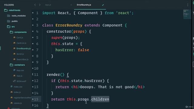 230 Error Boundary In React смотреть онлайн