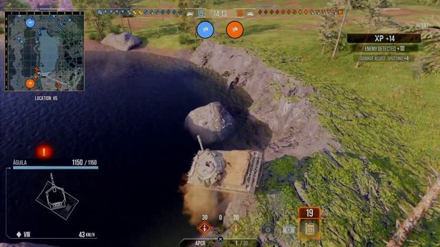 World of Tanks Aguila Spawn Rush смотреть онлайн