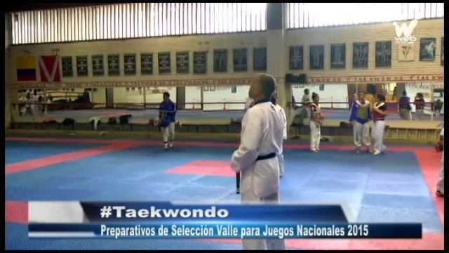 Selección Valle de Taekwondo comienza preparación para Juegos Nacionales 2015 смотреть онлайн