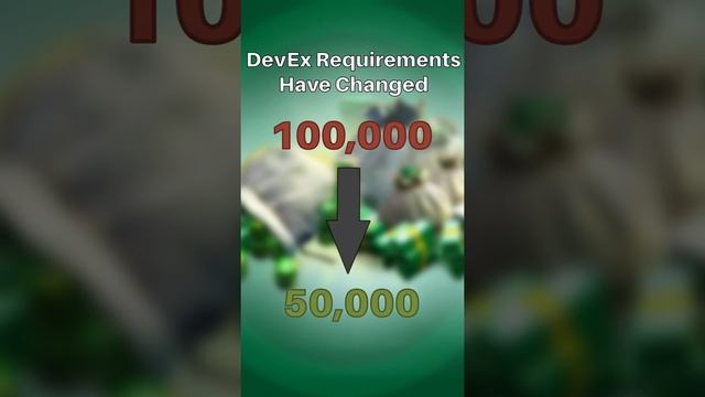 Roblox DevEx Requirements Recieve Update | #shorts смотреть онлайн