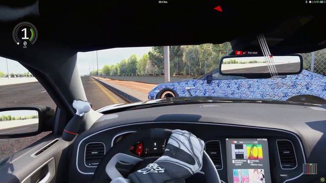 Chasing Drag GTR in 1000+HP Charger Assetto Corsa смотреть онлайн