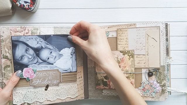 Scrapbook?Family album?Vintage style смотреть онлайн