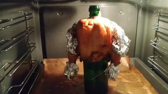 Жареная курочка с хрустящей золотистой корочкой смотреть онлайн