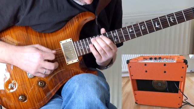 PRS 20th Anniversary Custom 22 through Orange Tiny Terror, modded by James Voyce смотреть онлайн