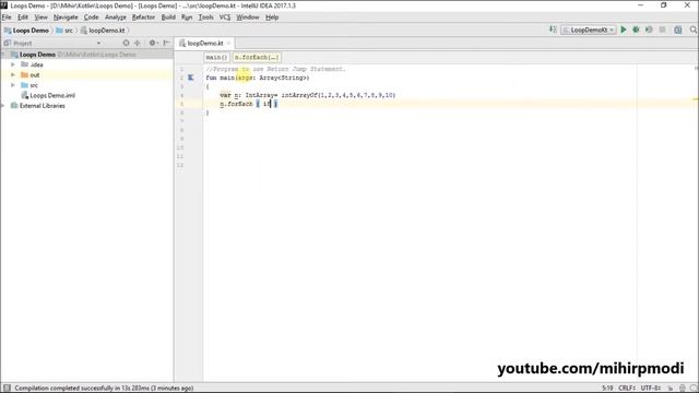 #59 Kotlin Tutorial | return statement program смотреть онлайн