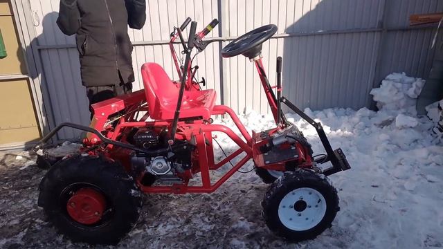 Адаптер МТ-1 для Мотоблока МТЗ 08Н Беларусь (Часть 1)