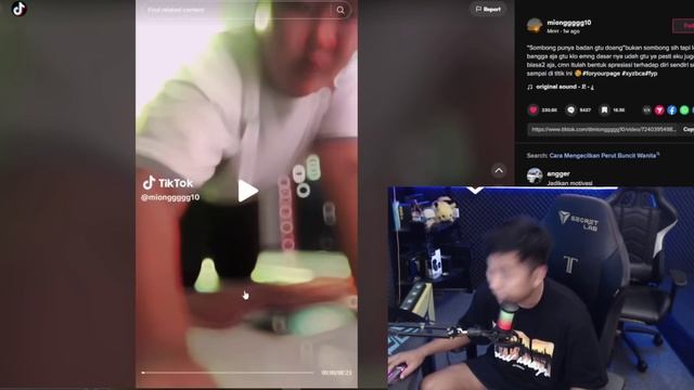 MAKIN GAK BEN3R NI GW AMPE DI GAS ISTRI‼️..REACT MEME KOCAK смотреть онлайн