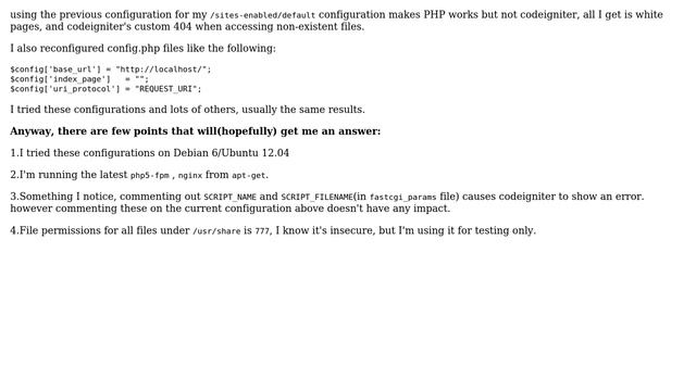 DevOps & SysAdmins: Configuring Nginx & php5-fpm to work with Codeigniter (2 Solutions!!) смотреть онлайн