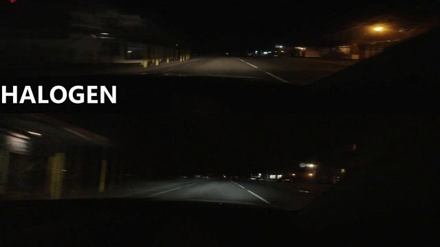 Osram H7 Halogen Vs Osram H7 LEDriving Gen2