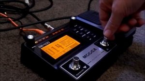 MOOER GE100 Guitar Multi-effects Processor Effect Pedal with Loop Recording