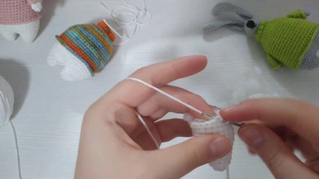 МК Зайка-толстун крючком /2 часть / Автор описания - Ирина Лелякова. смотреть онлайн