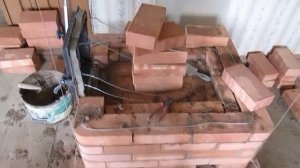 Подовая кирпичная печь(кладка) своими руками 1ч