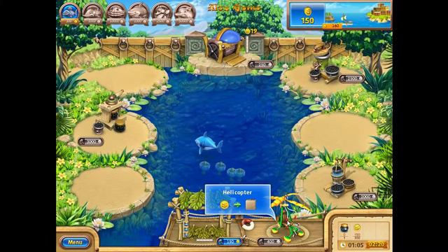 Farm Frenzy Gone Fishing only GOLD (level 62) Веселая ферма Рыбный день (Уровень 62) Золото смотреть онлайн