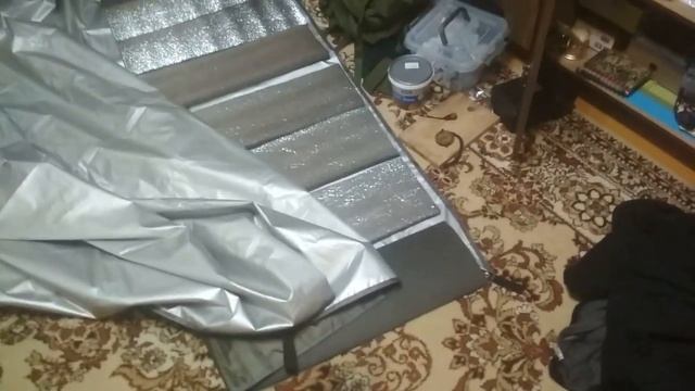 Складной туристический коврик своими руками смотреть онлайн