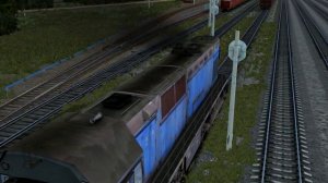 trainz12 ТЭМ-7 0202 маршрутПечорка маневры ст.Кулой.avi