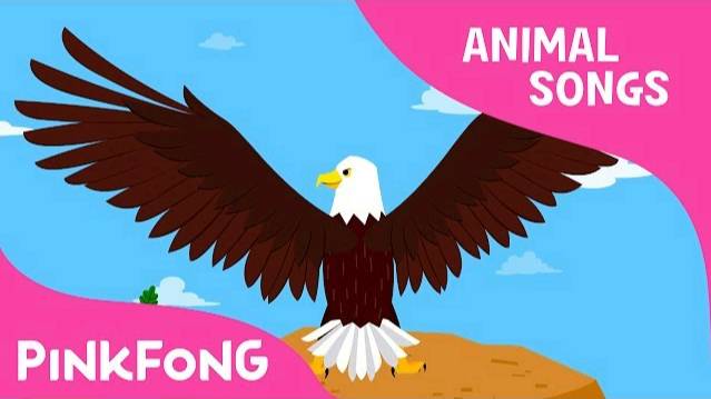 Powerful Bald Eagle | Eagle | Animal Songs | Pinkfong Songs for Children смотреть онлайн