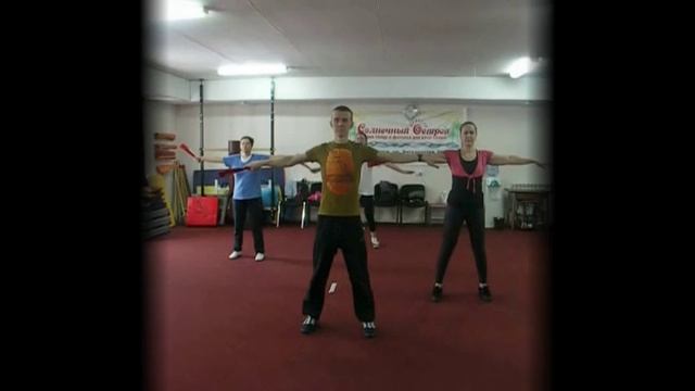 Веер УШУ 1е занятие. студия OSTROV-DANCE (с медленным разбором) смотреть онлайн