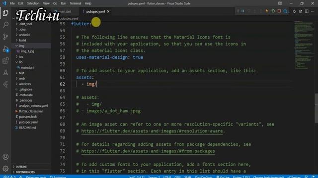 Flutter tutorial for beginners - How to add image from asset in flutter смотреть онлайн
