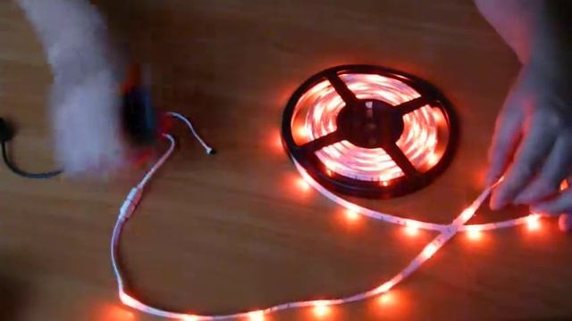 Как подключить светодиодную ленту RGB SMD3528. смотреть онлайн