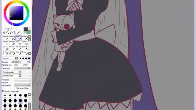 Stocking Anarchy speedpaint [mofi mofi] смотреть онлайн