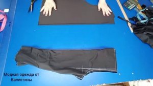 Как СШИТЬ блузу из велюра.#курсы кройки и шитья.