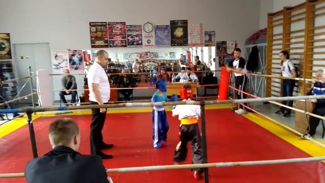 Чемпионат Харьковской области WTKA кикбоксинг лайт-Чуприна Д.(Тренер Пархоменко Е.О.)