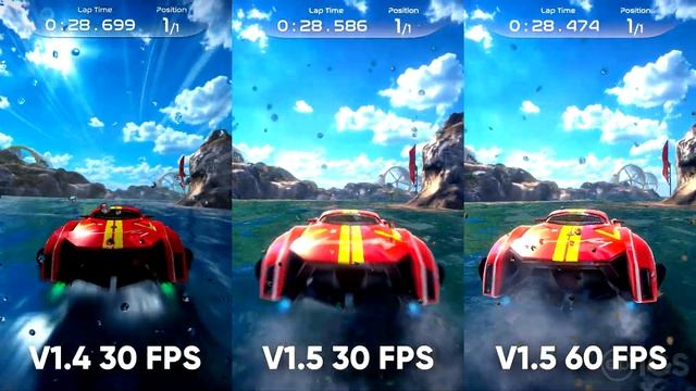 RISE: Race The Future - V1.4 vs V1.5 | Nintendo Switch Gameplay смотреть онлайн
