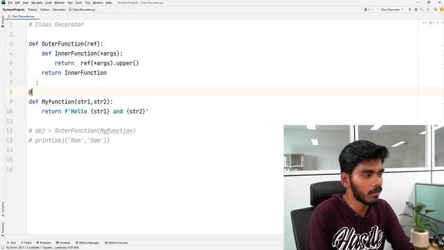 Decorator in Python | (Class Decorator) | (Part - 3) | Tamil смотреть онлайн