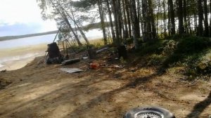 Отдых в Карелии дикарями, рыбалка, отдых от городской суеты. Часть 1