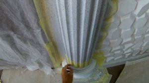 Как Покрасить Гипсовую Колонну