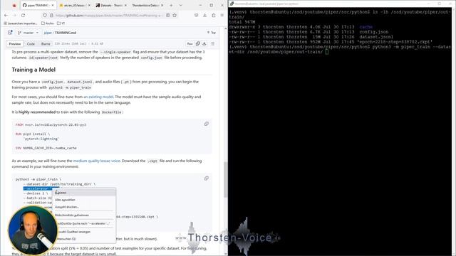 Create your AI digital voice clone locally with Piper TTS | Tutorial смотреть онлайн