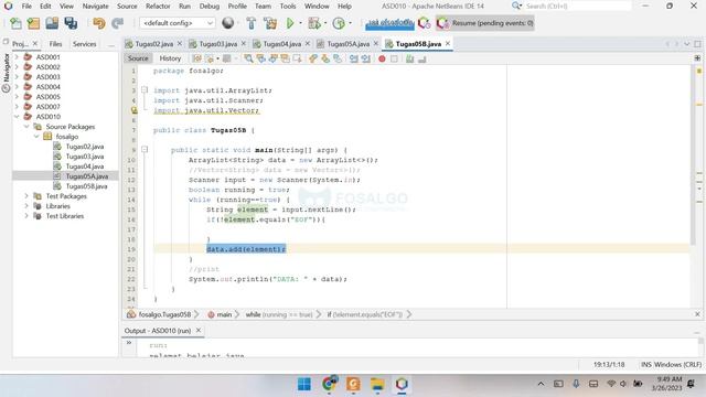 ASD010: Latihan Array, Vector, ArrayList di Java смотреть онлайн