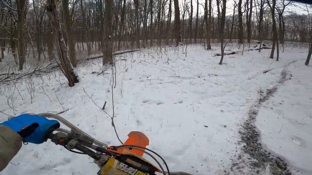 Эндуро зимой на ktm exc 300 смотреть онлайн