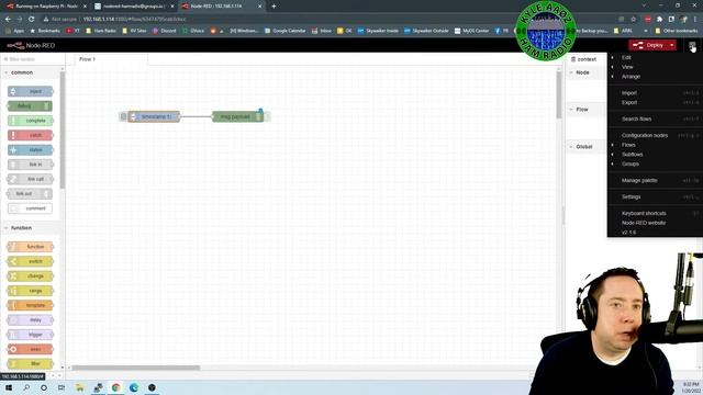 Node-Red Tutorial - Installing Node Red On A Raspberry Pi смотреть онлайн