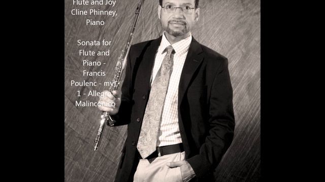 Francis Poulenc - Sonata for Flute and Piano - mvt. 1 Allegro Malinconico смотреть онлайн