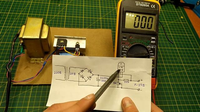 Блок питания на  Lm317 своими руками с регулировкой тока и напряжения