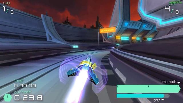 Wipeout Pulse on PC - All Tracks - PPSSPP 0.9.9.1 - 1080p 60fps смотреть онлайн