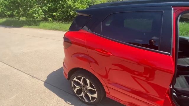 2018 18 FORD ECOSPORT 1.0 ECOBOOST 140PS ST-LINE 5 DOOR IN RACE RED 15,000 MILES смотреть онлайн