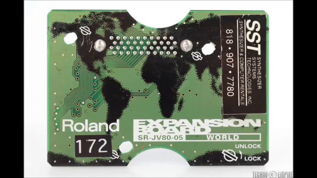 Roland | Expansion SR JV80 | World