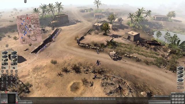 Men of War: Assault Squad 2 – Ostfront Veteranen scoreched sands смотреть онлайн