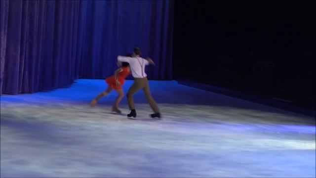 Jonna & Daniil Timin skating to Titanic "My heart will go on" смотреть онлайн