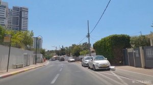 RAMAT HASHARON ?? • Driving in ISRAEL 2021 • נסיעה ברמת השרון
