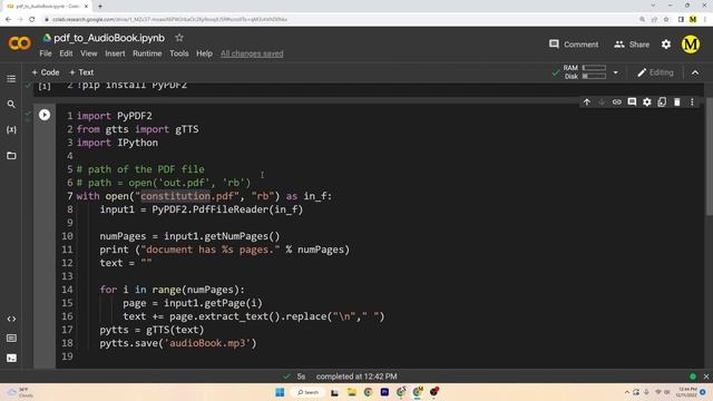 Convert PDF to AUDIOBOOKS - FOR FREE - No Code смотреть онлайн