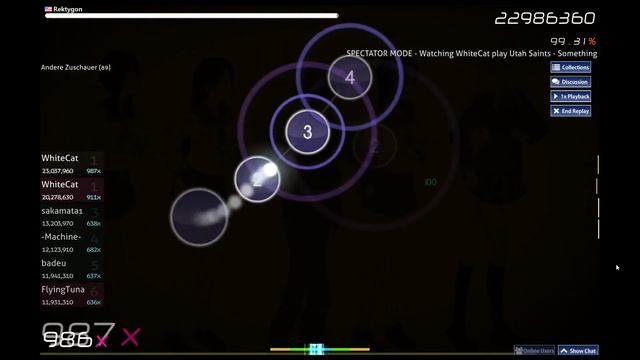 WhiteCat hitting absurd patterns [spectator reaction] смотреть онлайн