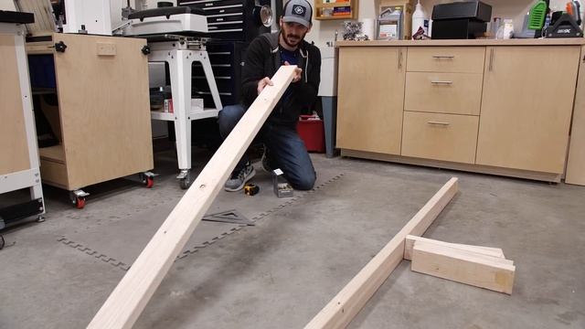 Super Efficient 2x4 Garage Shelves | DIY Garage Storage смотреть онлайн