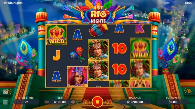 EXPERIENCE THE HEAT OF HOT RIO NIGHTS: NEW SLOT FROM EVOPLAY - 200TH GAME RELEASE! смотреть онлайн