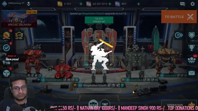 ?WAR ROBOTS 7.2.1 INDIA LIVE || GRINDING SILVER || CHAMPION SQUAD ? смотреть онлайн