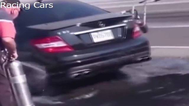 The Most Insane Race Car Crashes Caught on Camera - Funniest Burnout Fails! смотреть онлайн